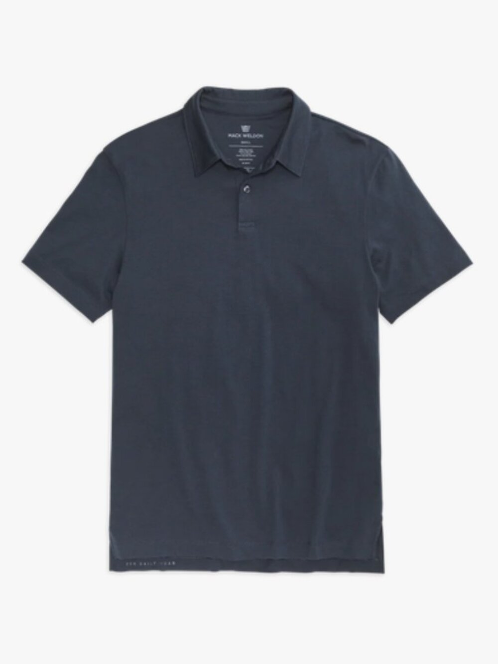 Mack Weldon Pima T-Shirt Polo - Eclipse Blue